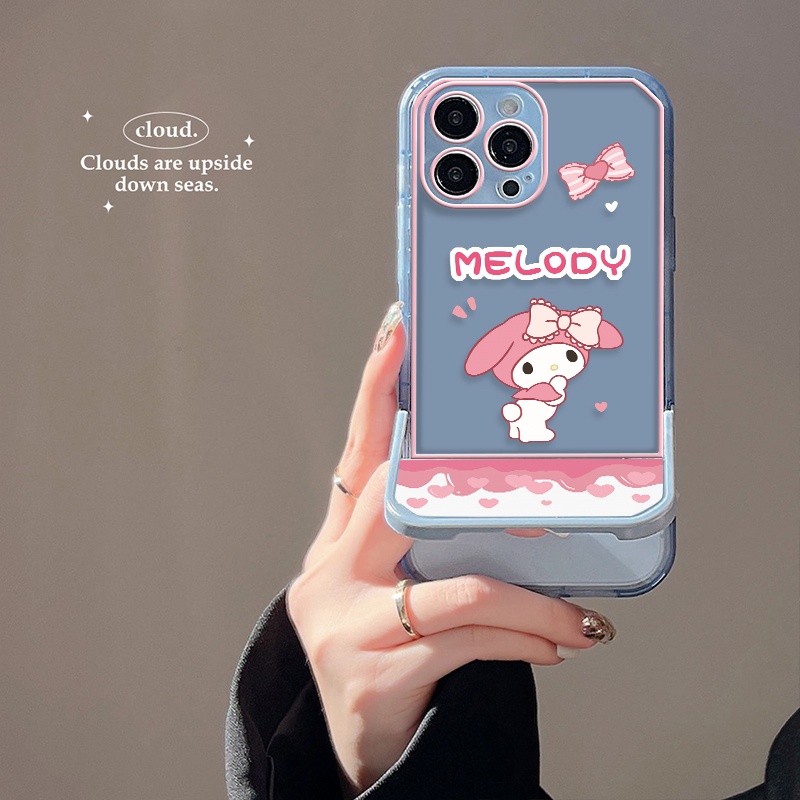 Ốp Điện Thoại Dẻo Trong Suốt Hình Thỏ Dễ Thương Cho IPhone 13 13 Pro 7 8 Plus X XR XS 11 12 Pro Max SE 2020 6 6S