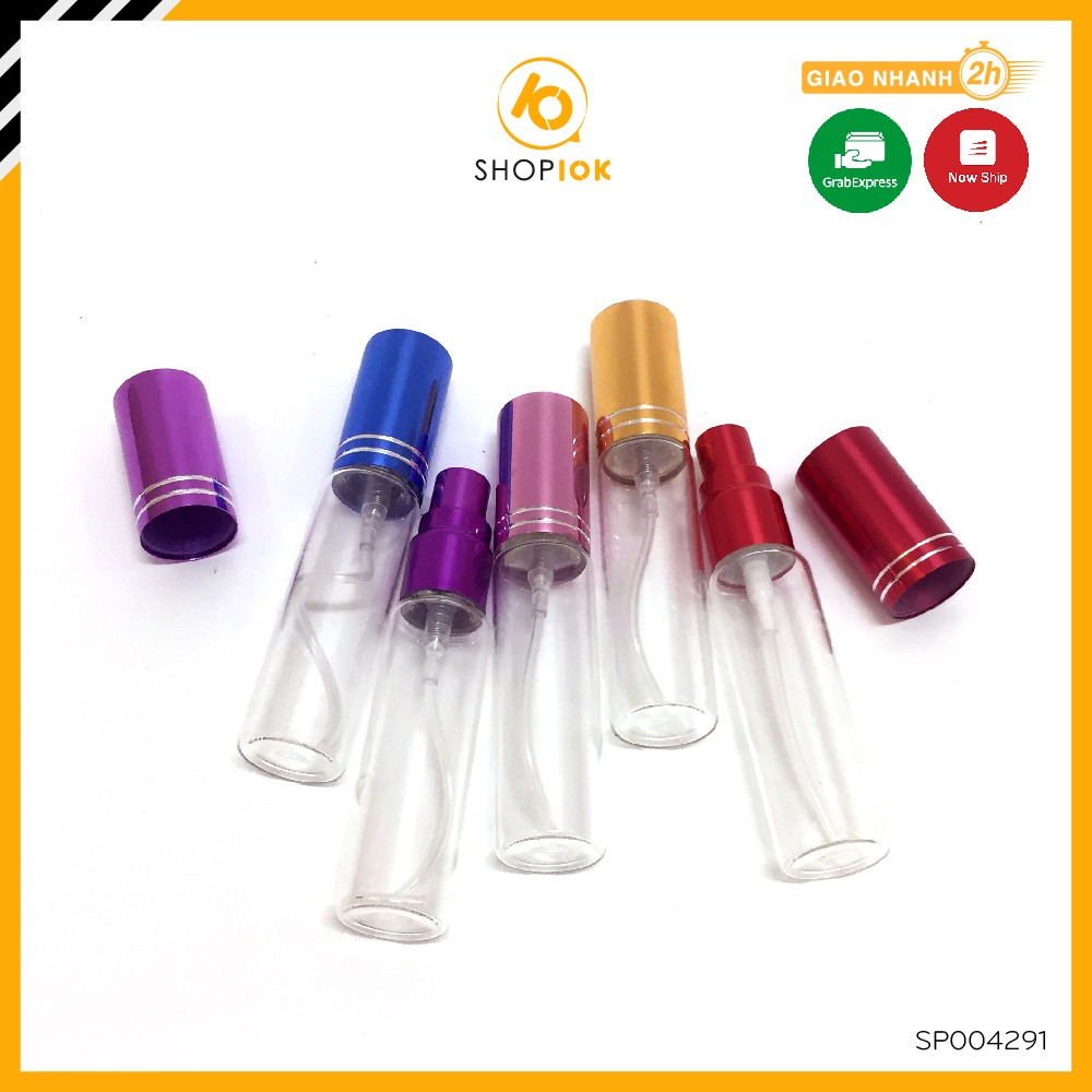 Lọ chiết nước hoa thủy tinh dạng xịt 10ml - SP004291