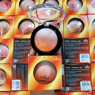 Phấn Má Hồ Có Nhũ Odbo Gradiente Blush