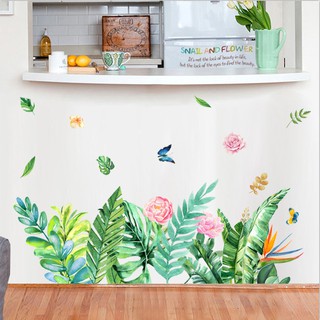 Decal Dán Tường Hoa Cỏ - DC225