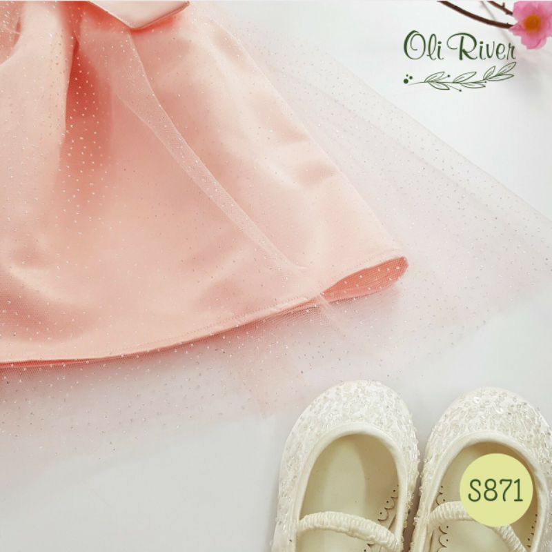 Váy đầm công chúa Oli River ngực đính hoa cực ngọt ngào