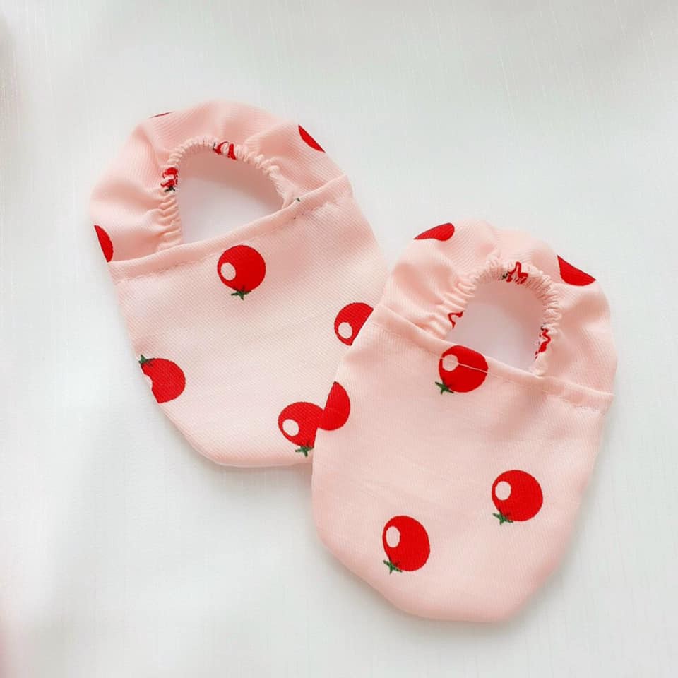 Bodysuit cho bé hồng cà chua nhí