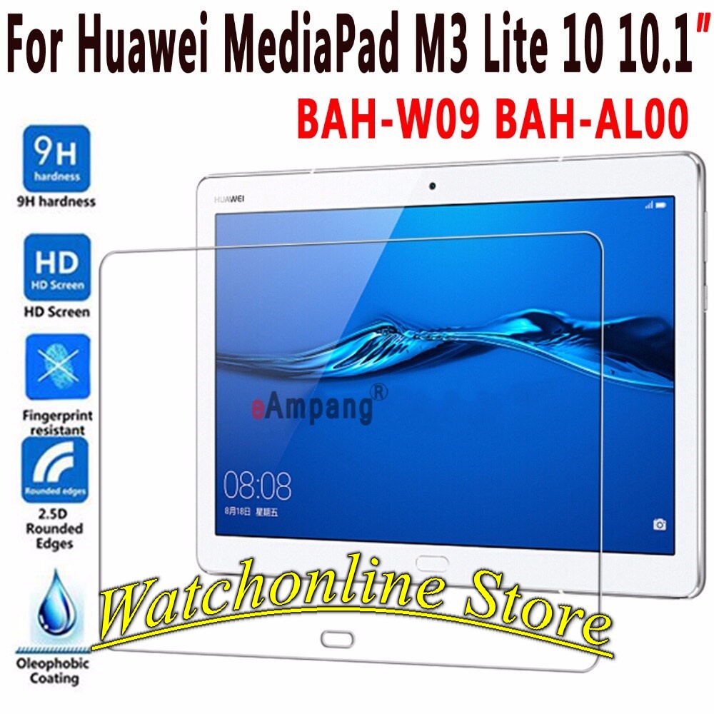 Kính cường lực Huawei Mediapad M3 Lite 10  Model  BAH-W09 BAH-AL00 BAH-L09 troNg suốt