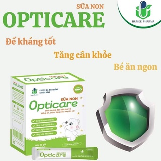 SỮA NON OPTICARE HỘP 30 GÓI - MỖI GÓI 2g ,Tặng Ống Bón Sữa Thuốc CHo Bé Trị Giá 20k.
