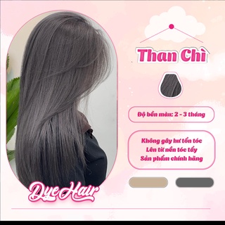 Thuốc nhuộm tóc, thuốc nhuộm tóc THAN CHÌ, DYE HAIR, cần tẩy,tặng kèm oxy trợ dưỡng và bao tay