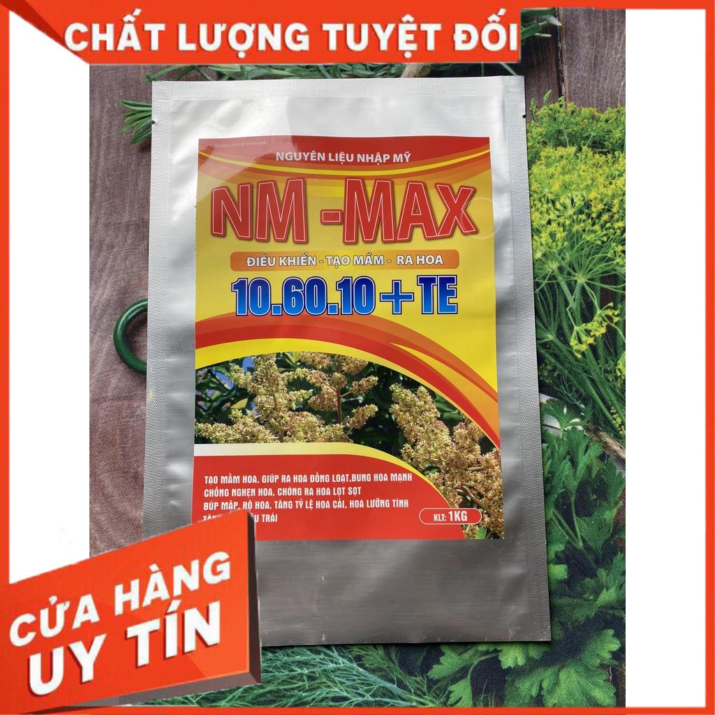 PHÂN BÓN 10.60.10🛑 GÓI TO TIẾT KIỆM HƠN🛑chặn đọt,kích hoa, phân hóa mầm hoa, tăng hoa cái, tăng thụ phấn 2