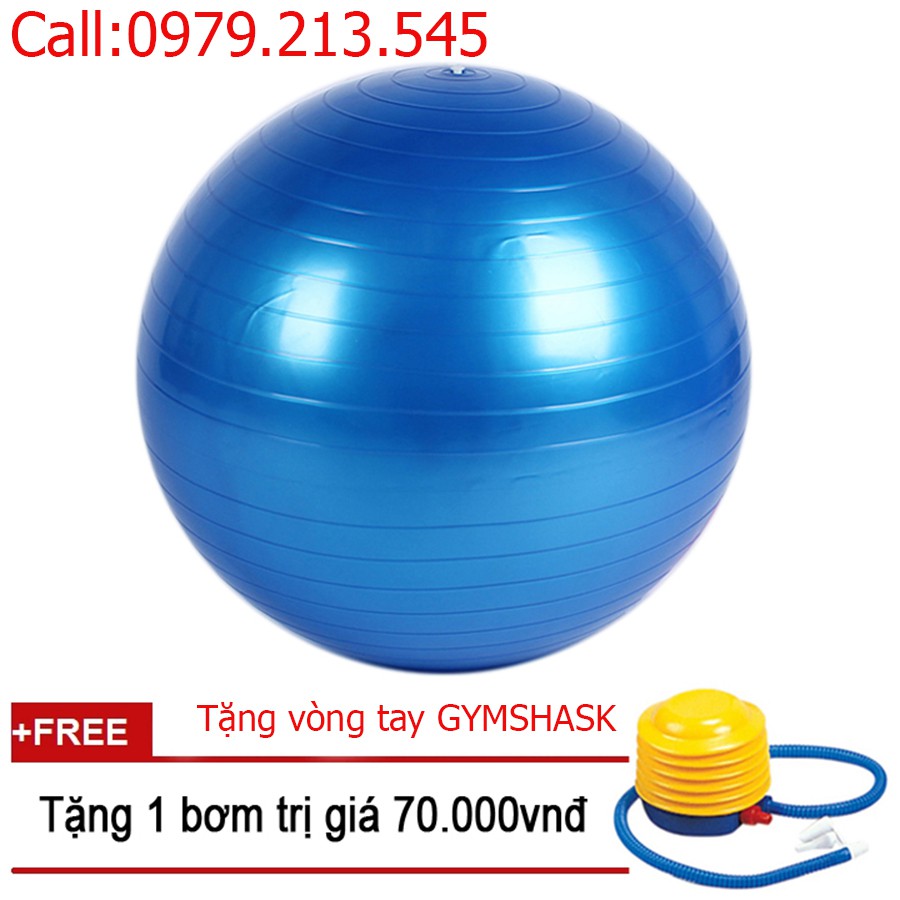 Bóng Cao Su Tập YoGa-GYM / Tặng Bơm Trị Giá 70K