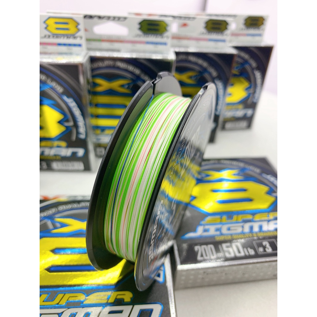 Dây câu cá dây dù dây pe YGK super jigman