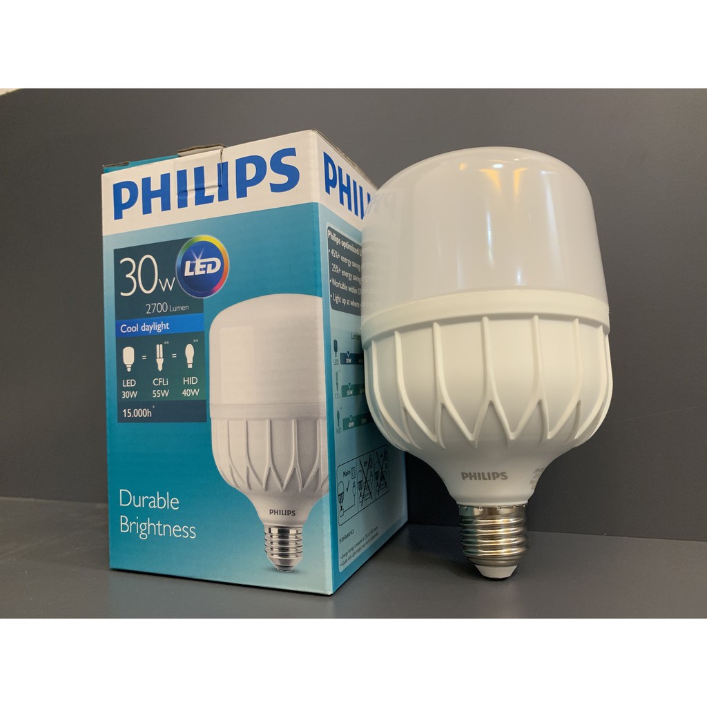 Bóng đèn Philips 30w LED TForce core HB - Đèn Led trụ chính hãng Philips