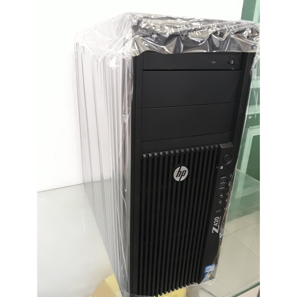 Máy trạm HP Z420 CPU 8 lõi 16 luồng ram 24gb chuyên đồ họa nặng chơi game khủng