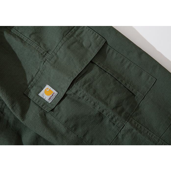 Hàng Có Sẵn- Quần Yếm Dây Rút Nhiều Túi LOGO W IP Carhartt Cổ Điển Giản Dị Thời Trang Bán Chạy