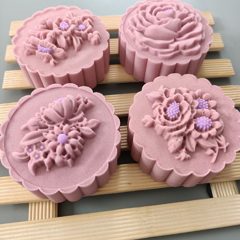 Khuôn Nhựa Làm Bánh Trung Thu 100g