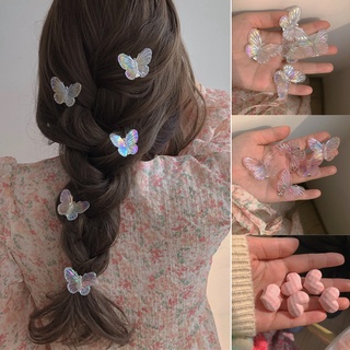 Set 5 kẹp tóc hình bướm thời trang cho nữ chlins