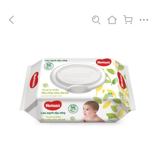 Khăn ướt dịu nhẹ Huggies 64 tờ