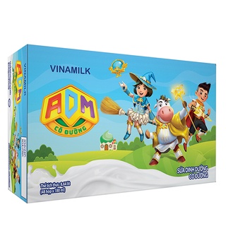 [Hỏa tốc]Thùng 48 Hộp Sữa ADM Vinamilk 180ml