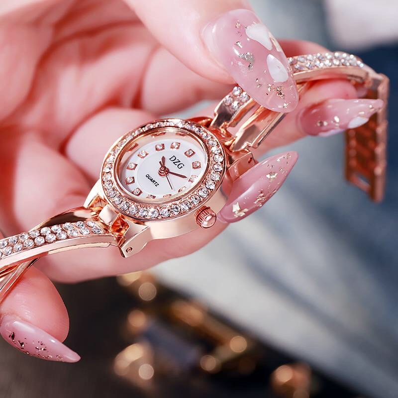Đồng hồ thời trang Nữ DZG dây chéo cực đẹp S1 SCS03 | BigBuy360 - bigbuy360.vn