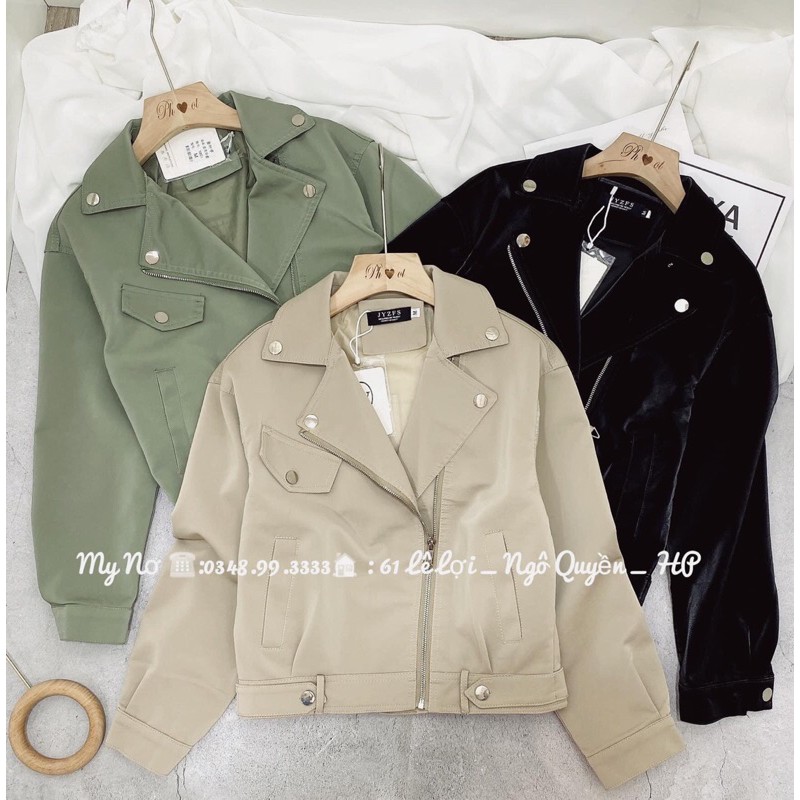 Áo da nhung hàng QC | BigBuy360 - bigbuy360.vn