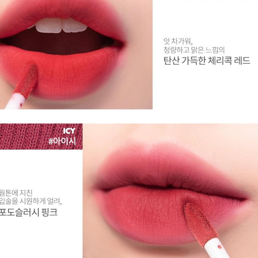 (Hàng Mới Về) Son Tint (Romand) Zero Velvet Tint (11 Màu) Cd7