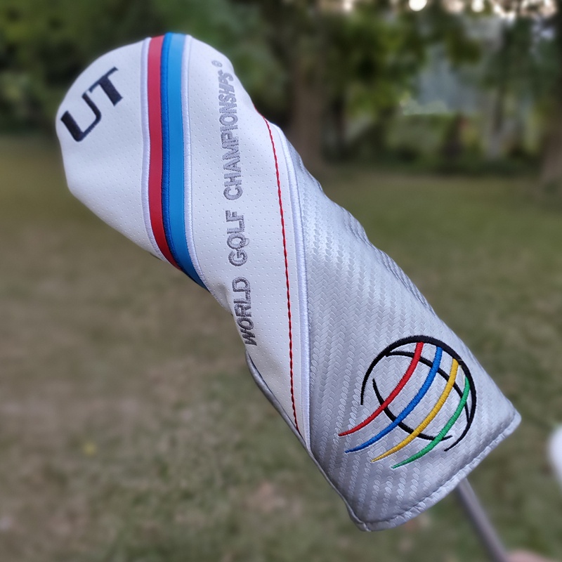 WGC Giải Vô Địch Thế Giới Golf Head Cover Thanh Gỗ Bộ Cap BóngHeadgear Bóng Bảo Vệ rJcj