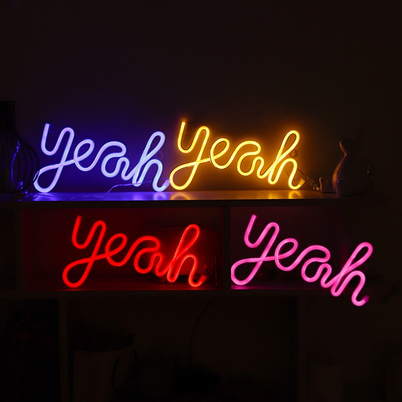 [ Tặng móc treo] Đèn trang trí nhiều hình, Đèn LED Neon decor siêu đẹp, đa dạng mẫu mã, màu sắc