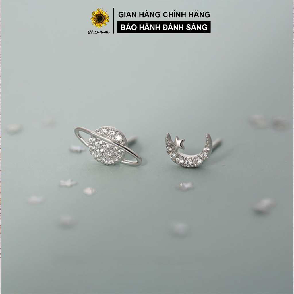 Bông tai bạc Tiệm bạc  21 Centimeters Galaxy