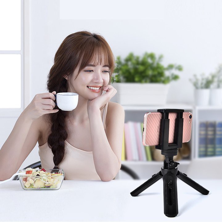 [LOẠI 1] Tripod Điện Thoại Chống Rung - Giá Đỡ Điện Thoại Quay Phim, Chụp Ảnh, Livestream, Linh Hoạt Xoay 360 Độ - GD368