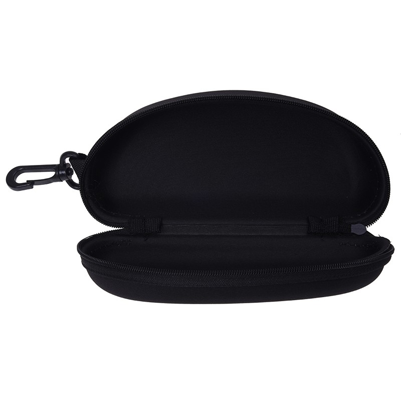 Hộp bảo vệ kính mắt màu đen có dây kéo | BigBuy360 - bigbuy360.vn