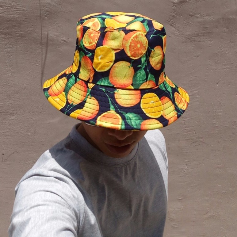 Mũ bucket trái cây, nón tai bèo trái cây siêu phẩm hè 2018