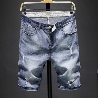 QUẦN SHORT JEAN NAM CO GIÃN RÁCH XƯỚC  QUẦN JEAN NAM NGẮN 235