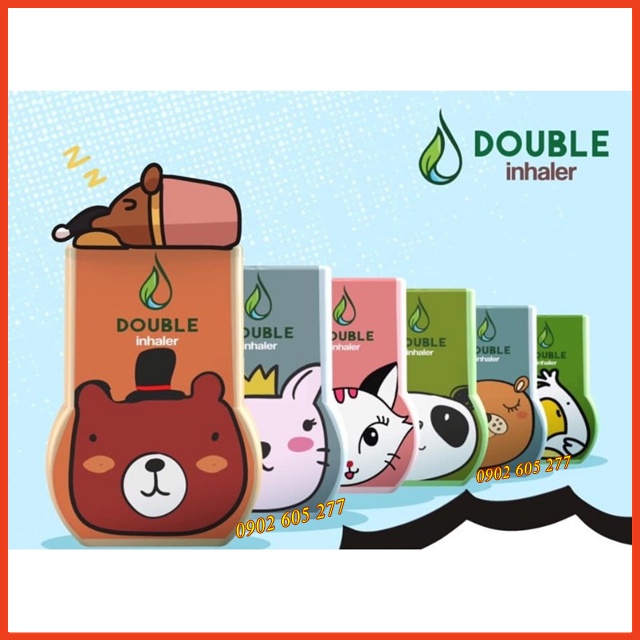 Ống hít mũi đôi Double Inhaler Thái Lan