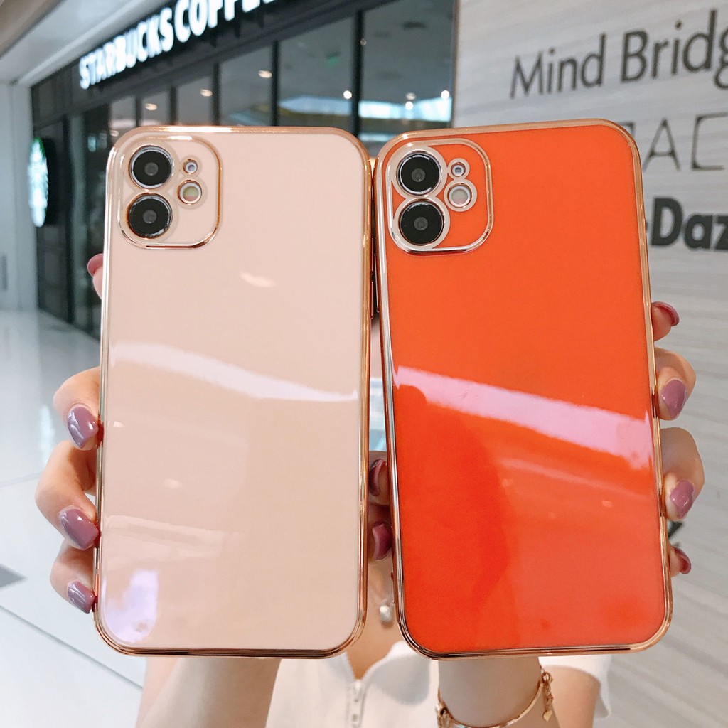 Ốp Điện Thoại Silicon Dễ Thương Cho IPhone 6 6sPlus 7 8Plus SE X XS XR XSMAX 11 11pro 11promax 12 12promax Mini Jde5