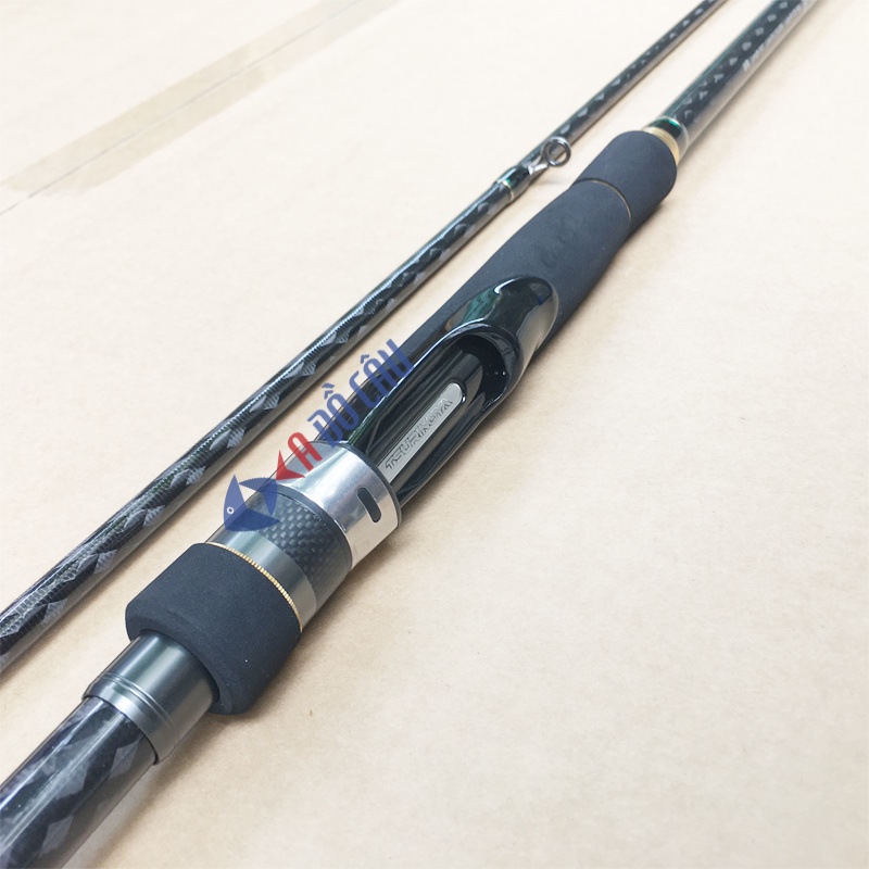 Cần lure Tsurinoya Mystery carbon 4 lớp xoắn X toàn thân