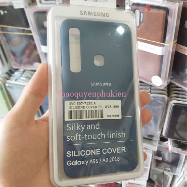Ốp lưng Silicone Cover Galaxy A9 2018 chống bám bẩn