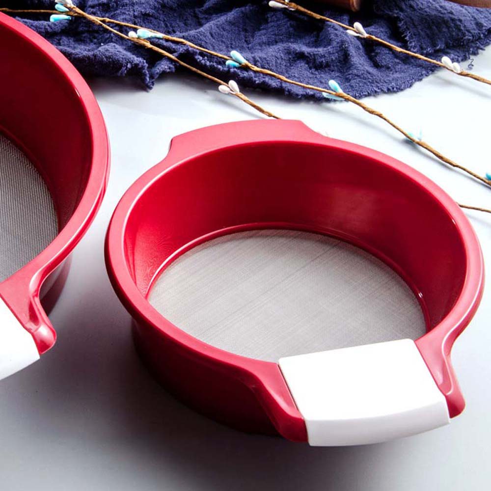 Dụng Cụ Rây Bột Bằng Nhựa Siêu Mịn 60 Lưới Tiện Dụng Cho Nhà Bếp