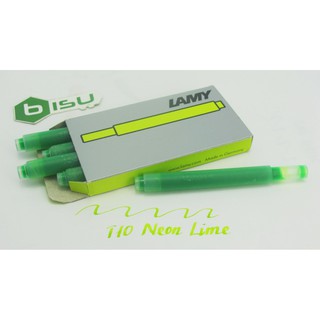 (1 Hộp) Mực Lamy - T10 - Lá mạ Neon Lime
