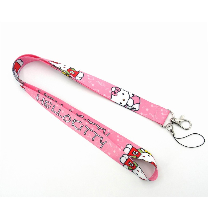 Dây Đeo Điện Thoại In Hình Hello Kitty