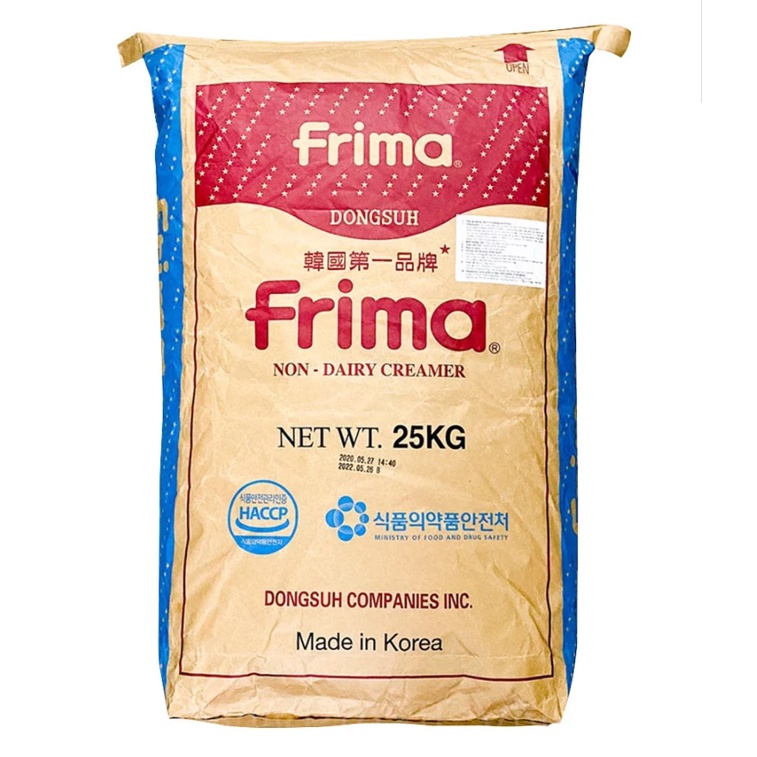 Bột Sữa Frima (Hàng loại 1) Hàn Quốc bao 25kg. Hàng công ty có sẵn giao ngay