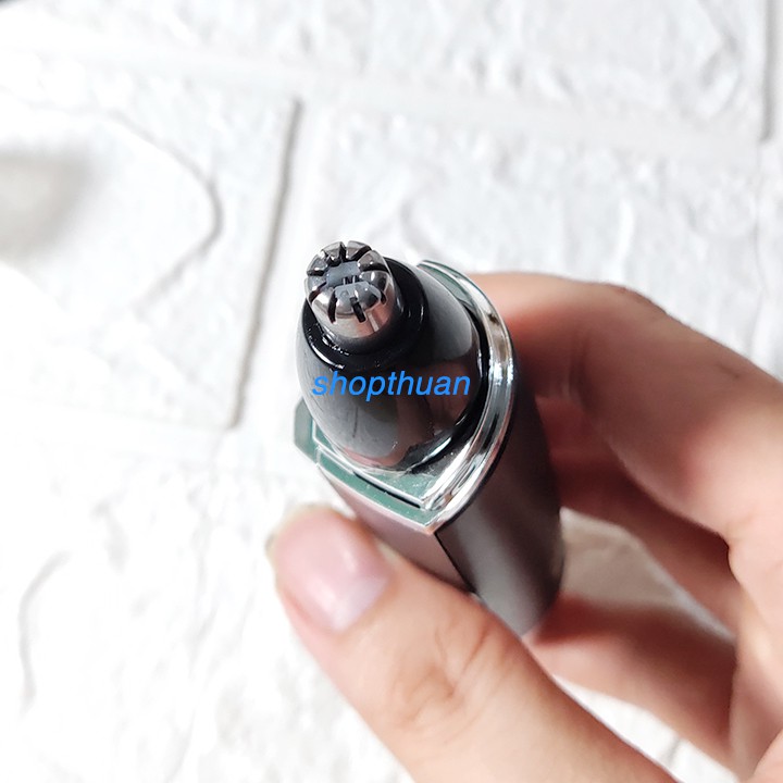 Tỉa lông mũi Kemei KM-6512 cắt tỉa lông mũi ( Có sẵn 1 pin AA kèm theo )