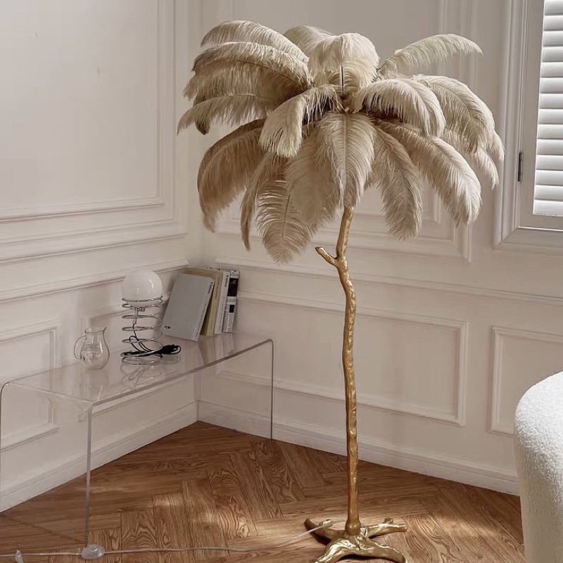 Đèn sàn Lông vũ cao cấp | Feather Lamp