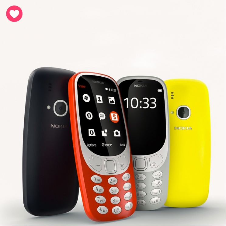 [Xả Kho 3 Ngày] Điện Thoại Nokia 3310 Dual Sim Chính Hãng Tặng Dây Sạc 49k TOP NOKIA STORE