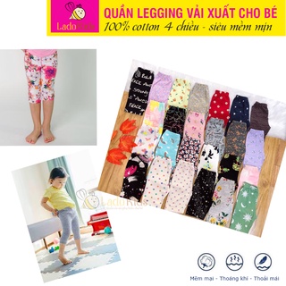Quần legging lửng hoa gapkids size nhí 8-22kg