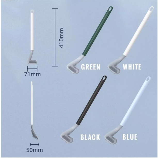 Cọ Chà Bồn Cầu Toilet - Chổi Cọ Nhà Vệ Sinh - Kèm Móc Dán