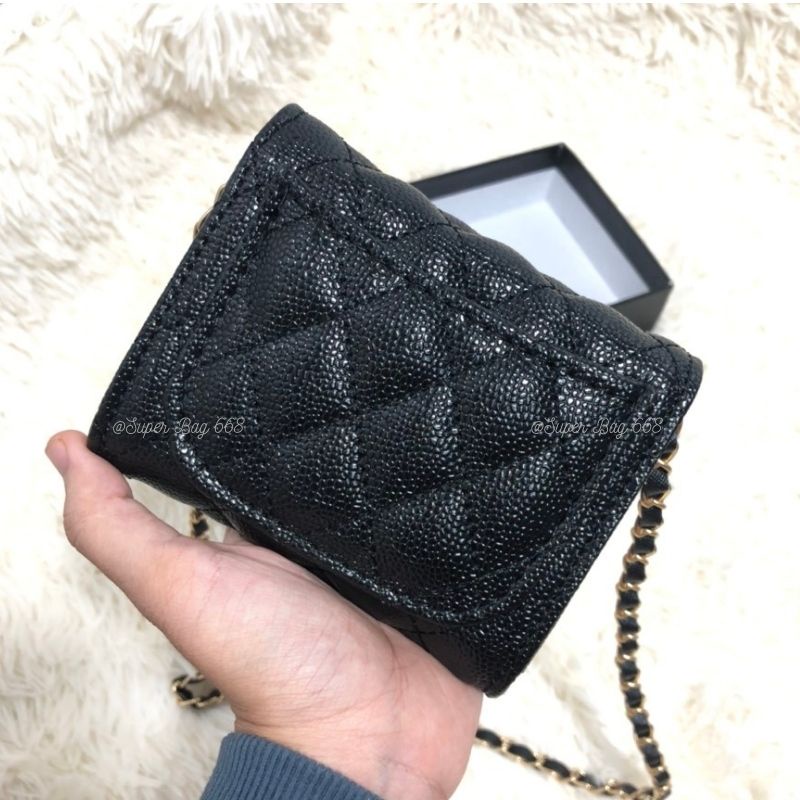 TÚI VÍ NỮ MINI ĐẸP DA SẦN CÓ QUAI ĐEO CHÉO SIZE 13 SPB57