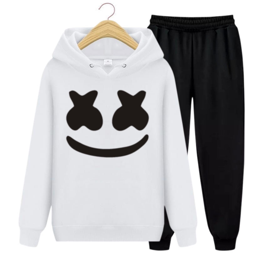 Top - Áo HOODIE Cài Đặt / Cài Đặt & Quần Dài - Marshmello