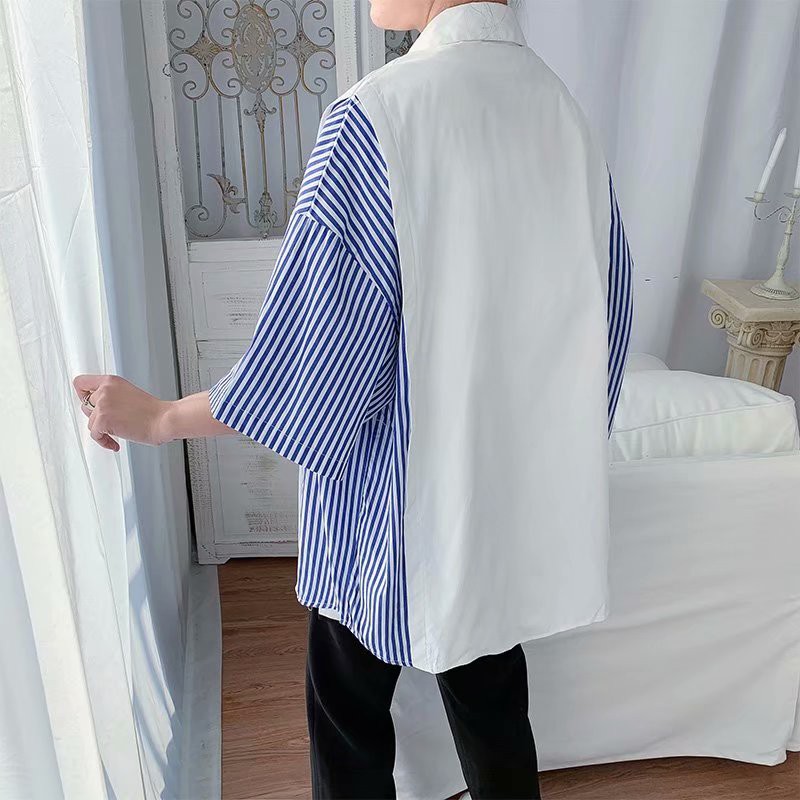 Áo sơ mi tay ngắn thời trang dành cho nam | BigBuy360 - bigbuy360.vn