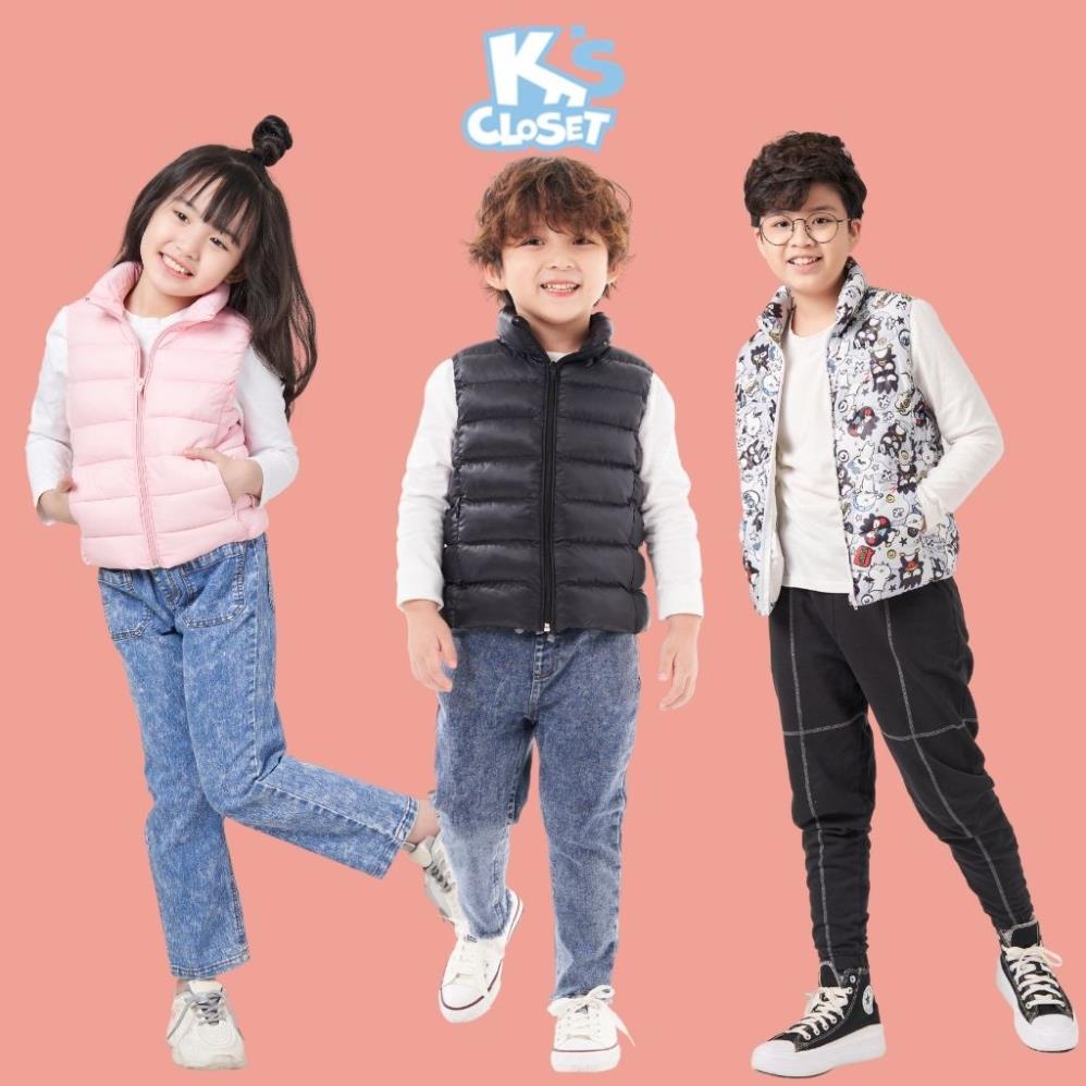 ACL- Áo Gile Phao Cho Bé Trai Và Bé Gái (2 - 9 Tuổi) K's Closet E045TEF / KT169ONF TM