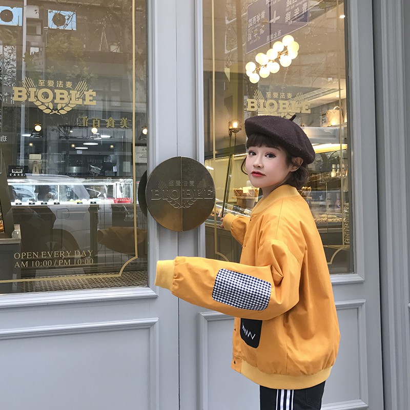 [Có Sẵn] áo khoác bomber 2 túi ulzzang #286 | BigBuy360 - bigbuy360.vn