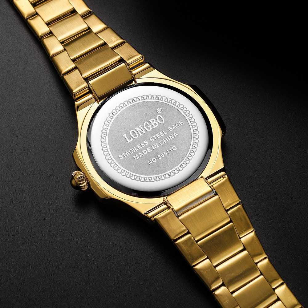 Đồng Hồ Nam LONGBO 80511 Khung Thép Chống Gỉ Chống Nước Cao Cấp | BigBuy360 - bigbuy360.vn