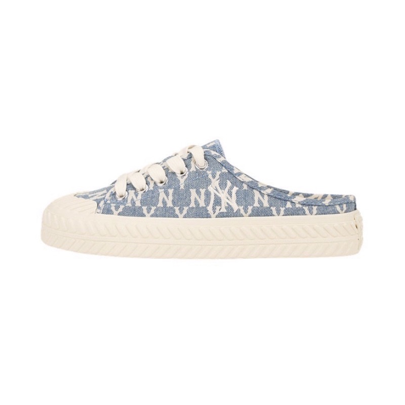 MLB Playball Monogram Denim Mulé (sz 38)