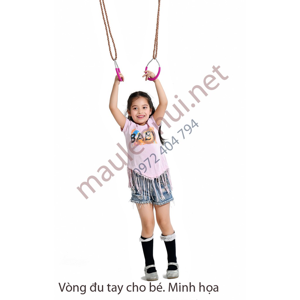 Vòng đu tay cho bé, vòng đu đa năng, tay nắm đu tay tròn